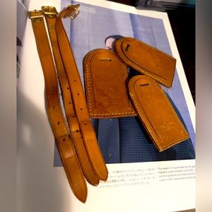 Used Louis Vuitton authentic luggage tag